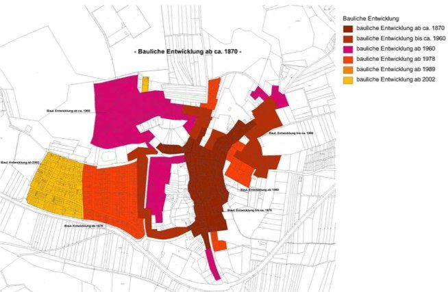 Bauliche Entwicklung Überlingen a.R.